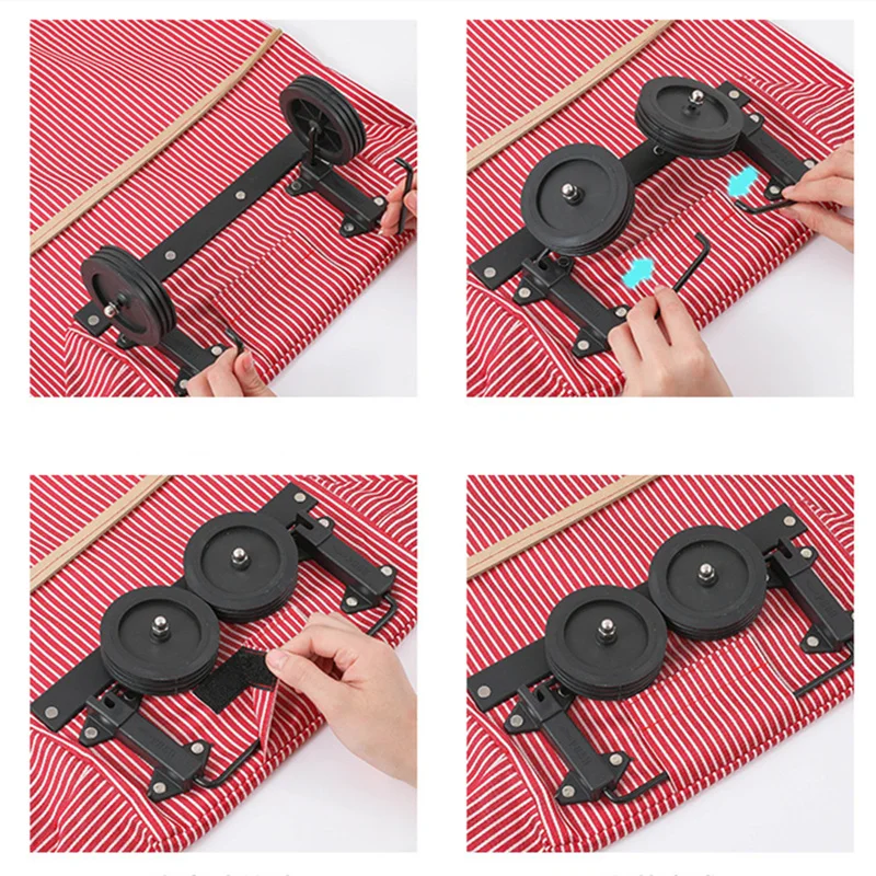 

2021 Folding Shopping Pull Cart Trolley Bag With Wheels Foldable Shopping Bag Reusable Grocery Bag Food Organizer Vegetables Bag