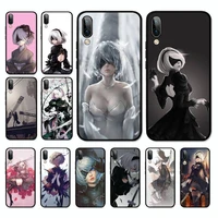 nier automata phone case for oppo a9 a7 a3s a1k f5 reno 2 z realme 6 5 pro c3 vivo y91c y51 y31 y19 y17 y11 v17
