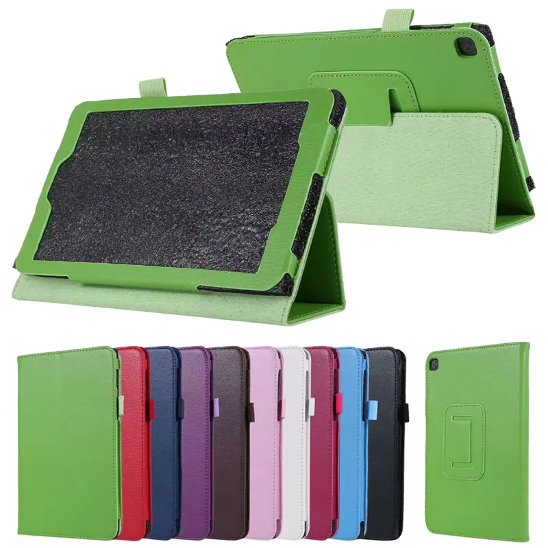 Складной чехол подставка из искусственной кожи для Samsung Galaxy Tab A 8 0 (Wi Fi)|Чехлы