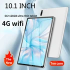 Лидер продаж 2021, планшет 6G + 128 Гб, Android 9,0, десятиядерный процессор, планшет 10,1 дюйма с поддержкой 4G, Wi-Fi, Bluetooth, обучающий планшетный ПК