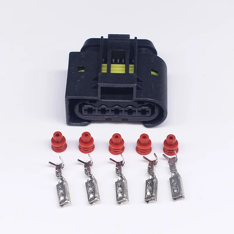 5 комплектов контактный автомобильный разъем катушки зажигания женский