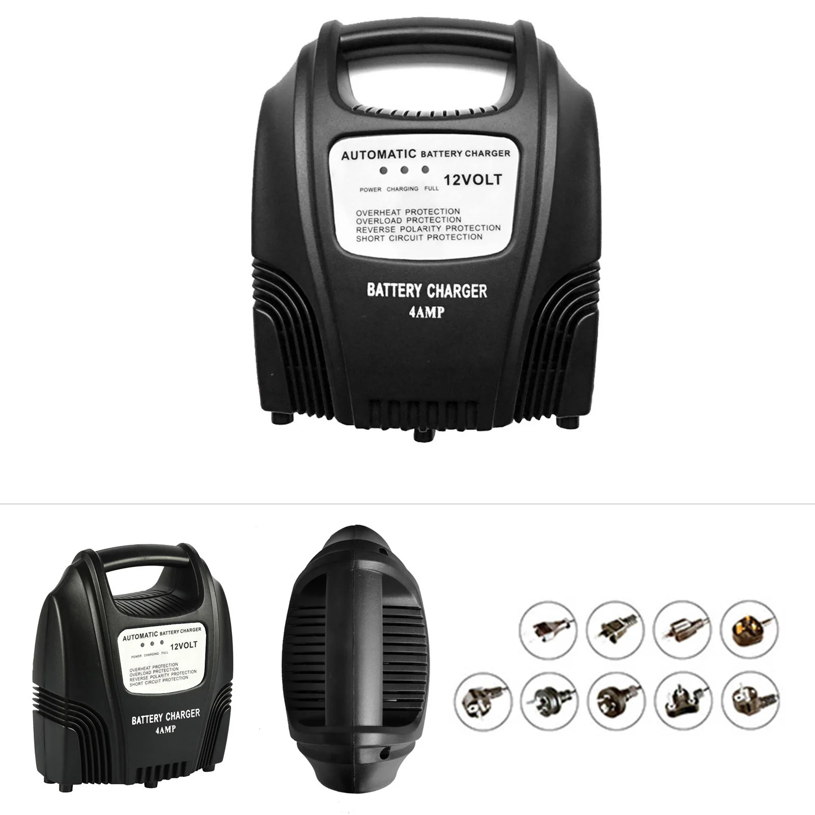 Новое полностью автоматическое устройство для Зарядное 12V 3 ступенчатый