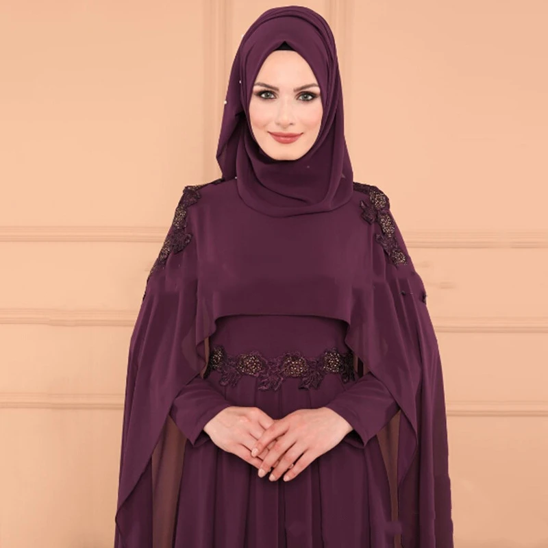 Дубай Абая для женщин djellaba femme abaya коктейльный турецкий Восточный халат из марокена tesettur elbise мусульманское платье исламское платье одежда