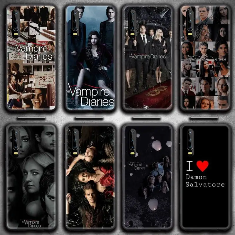 The Vampire Diaries Phone Case for Huawei P20 P30 P40 lite E Pro Mate 40 30 20 Pro P Smart 2020