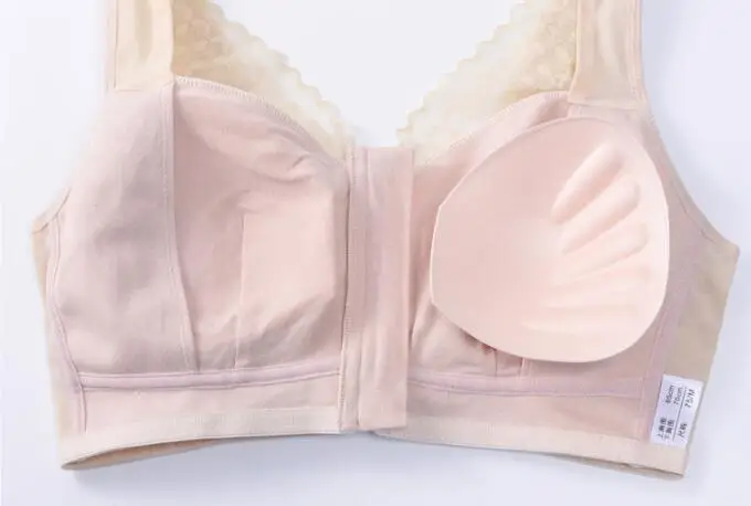 Comfortale женский бюстгальтер с застежкой спереди мягкая чашка полностью кружевное