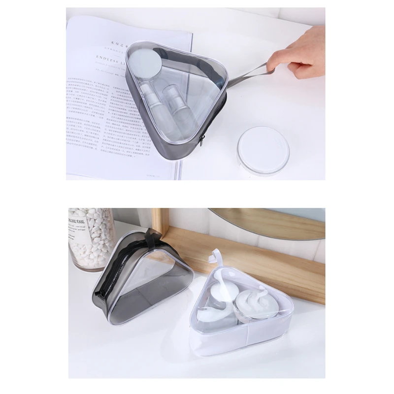 

Clear Makeup Bag Transparent PVC Bags Travel Organizer Beautician Cosmetic Bag Beauty Case Toiletry Bag Make Up Pouch Wash Bags
