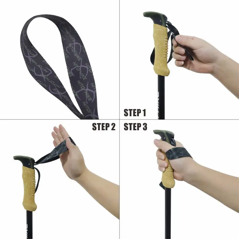 Hitorhike трекинговые палки складные походные для ходьбы Скандинавская ходьба| |