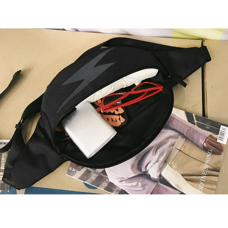 Светоотражающие поясные сумки для мужчин и женщин повседневные дорожные