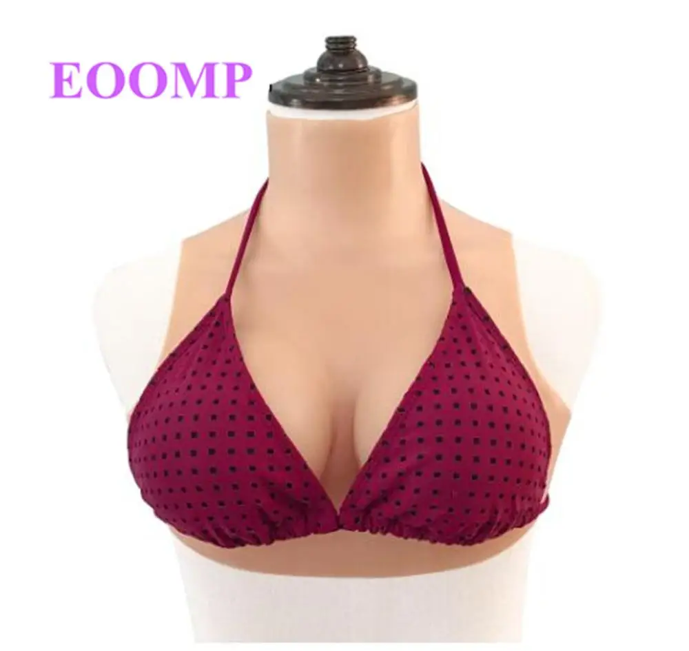 Реалистичная силиконовая чашка C для переодевания огромный поддельный грудь