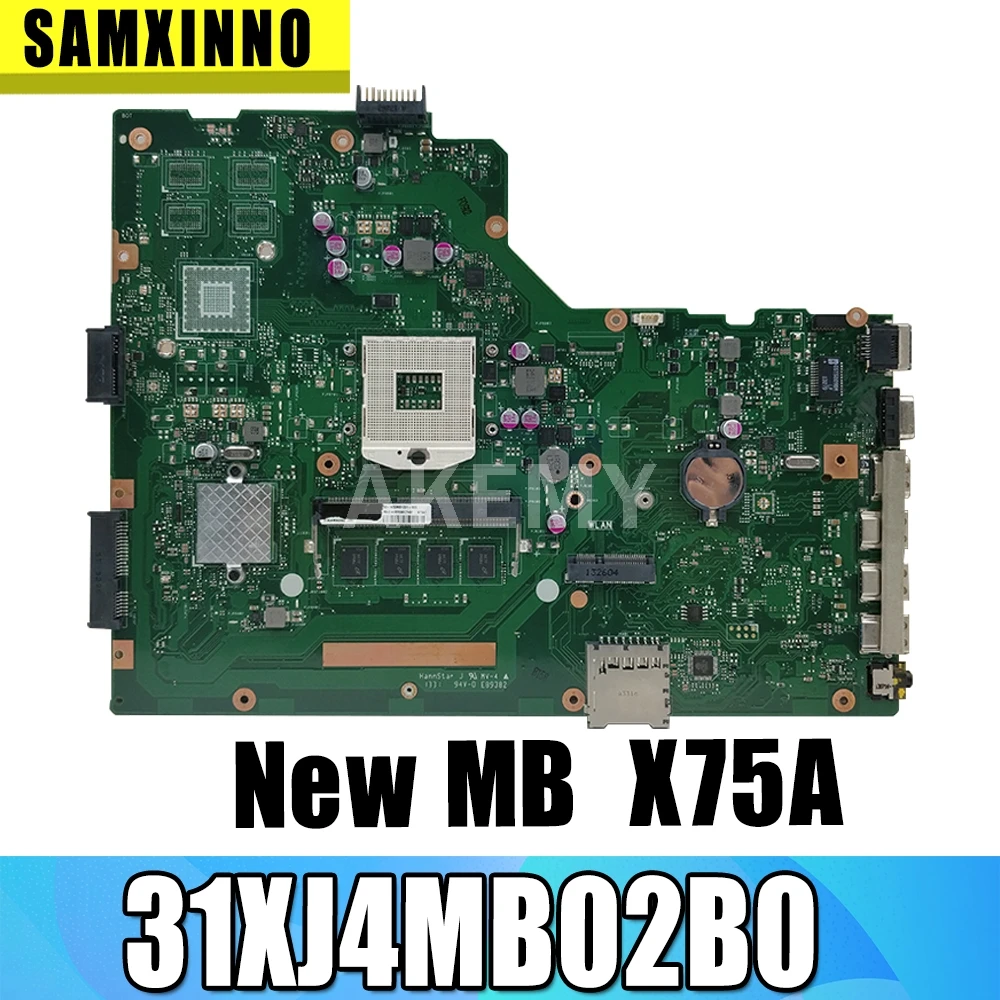 

Материнская плата X75VB X75VD REV: 2,0 для For Asus X75VC X75VD X75V X75A X75A1 материнская плата для ноутбука 31XJ4MB02B0