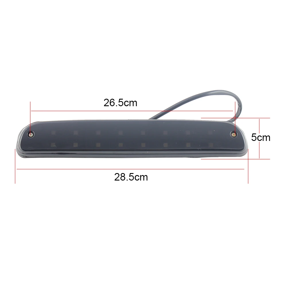 Дым прозрачные хвост светильник в сборе светодиодный задний стоп-сигнал 3rd