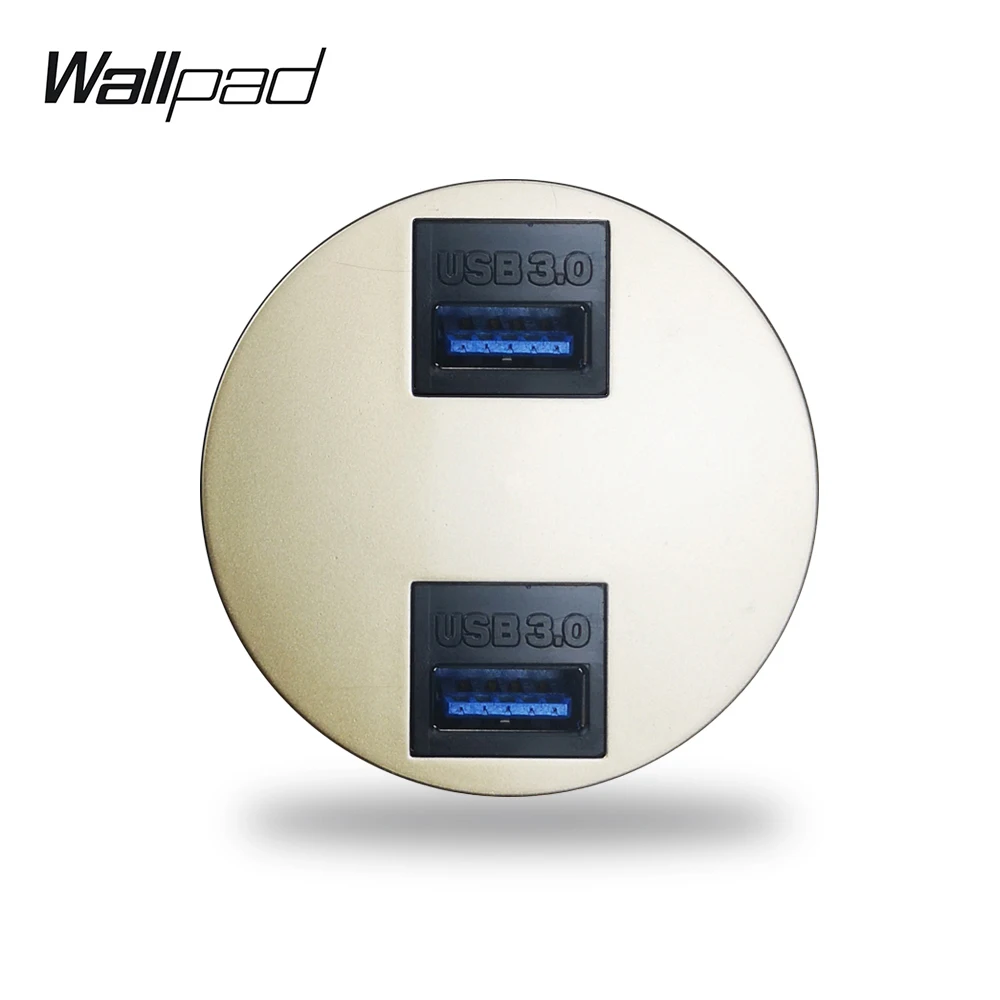 Wallpad L6 5 цветов двойной 3 0 USB удлинительные порты настенная розетка модуль матч