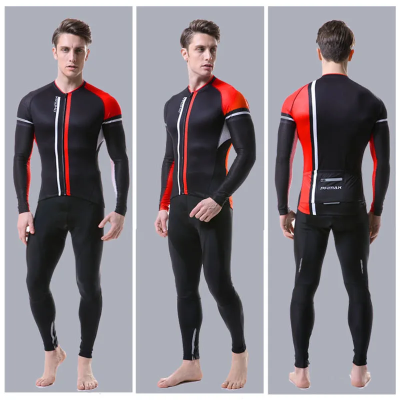 Комплект велосипедной одежды PHMAX Pro футболка для горных велосипедов костюм