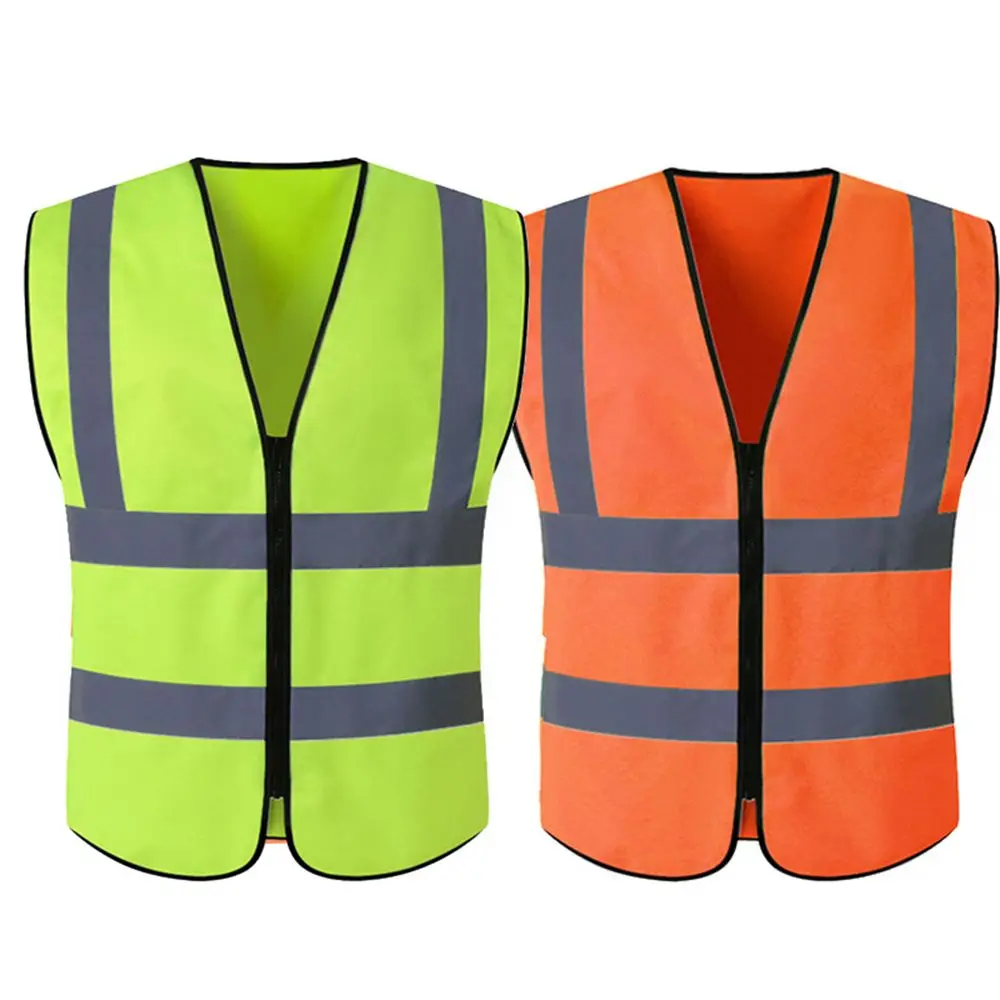 

Night Safety Stripes Washable Security Waistcoat High Visibility Warning Vest Reflective Safety Vest