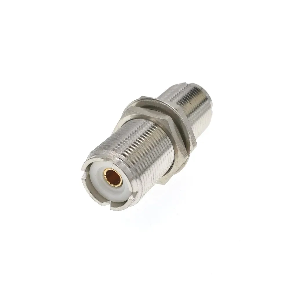 Длинный UHF Female SO-239 к SO239 Jack переборочная головка RF адаптер Коннектор для телефона |