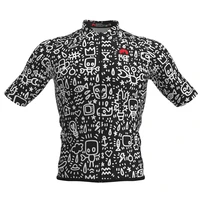 skull personality pattern summer men jersey bicycle clothing cycling triathlon short sleeve quick dry maillot ciclismo