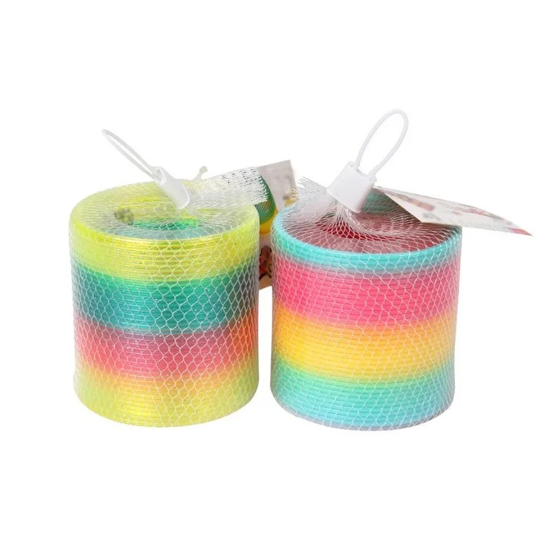 Забавные игрушки в виде радужного круга 1 шт. для раннего развития складные