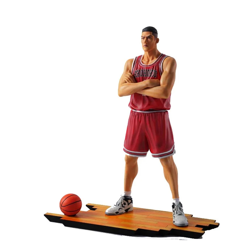 Akagi Takenori 25 см аниме SLAM DUNK Sakuragi Hanamichi ПВХ Фигурки Rukawa Kaede Акаги Такенори Mitsui Hisashi Коллекция Модель игрушки - Цвет: Akagi Takenori