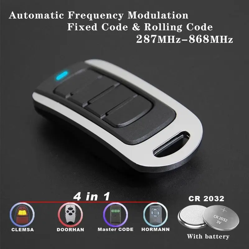 

Automatic Garage Door Remote Control Home Gate Opener Multifrequency Key Opening Controller Door Rolling Telescopic X6V6