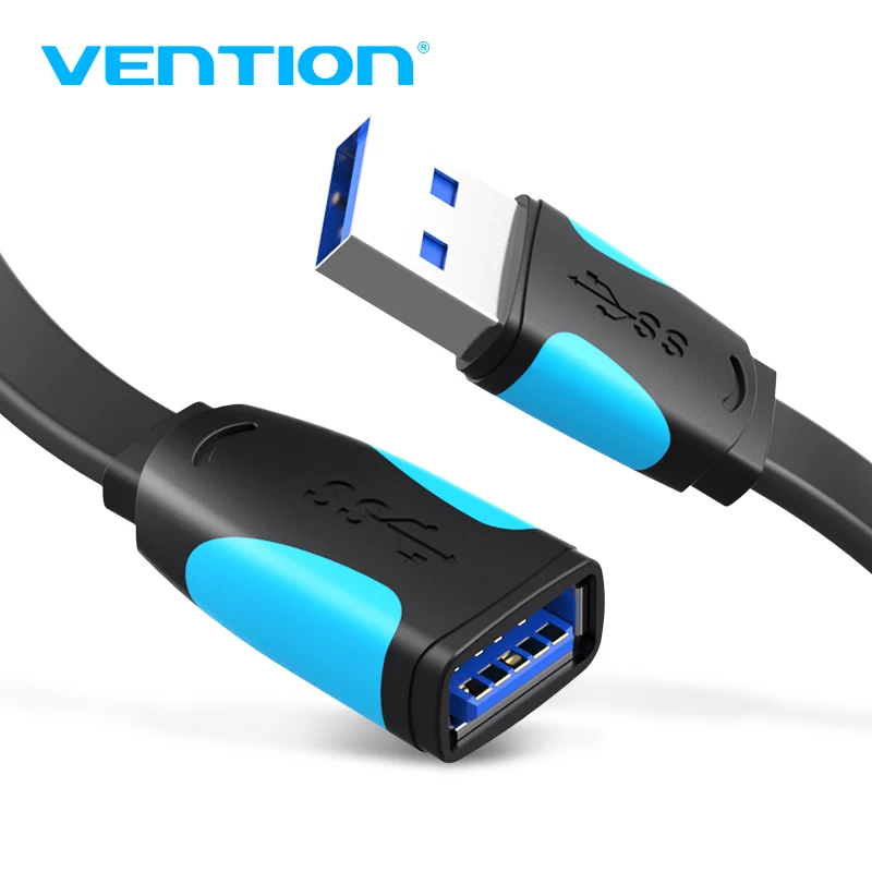 Vention USB удлинитель 2 0 Мужской и Женский Кабель 3 кабель для ноутбука ПК Smart TV PS4 Xbox One