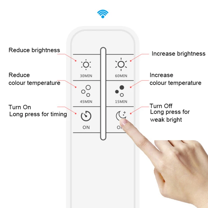 Modern Remote Control 72 LEDs Floor Lamp 12 Levels Dimmable 3000-6000K Reading for Living Room Bedroom Office | Лампы и освещение