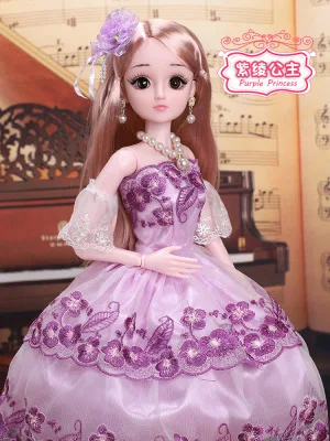 as picture 60 см, 1/3 BJD, кукла с принцессой, аксессуары для одежды, 20 подвижных шарнирных кукол, свадебное платье, игрушки для девочек, подарок AT35 - Цвет: as picture