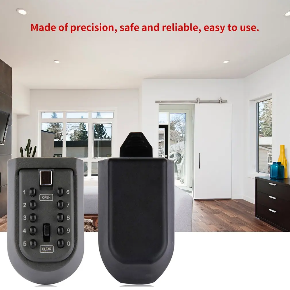 Замок для ключей дома и улицы настенный Сейф из алюминиевого сплава