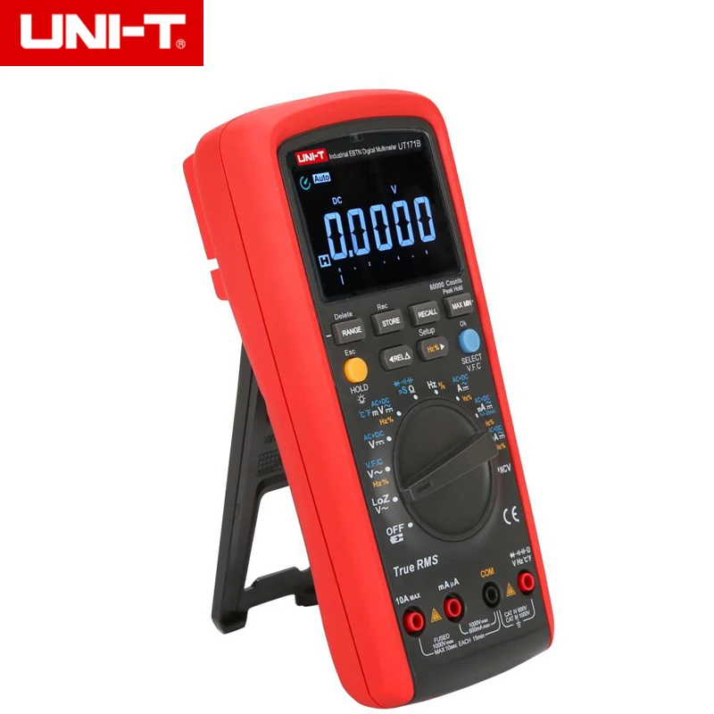 Цифровой мультиметр UNI-T UT171B Eletronic AC DC True RMS Автоматический/ручной диапазон приема