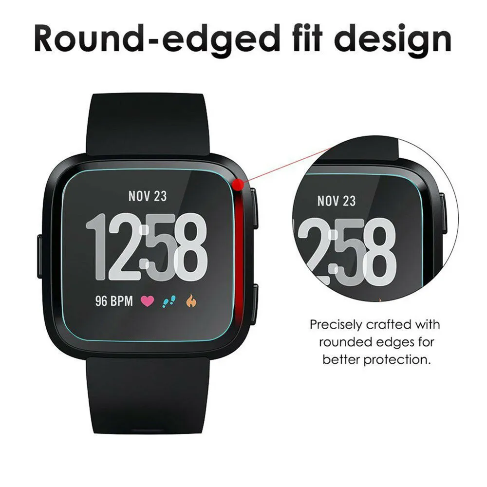 Мягкая защитная пленка для экрана из ТПУ Для Fitbit Versa/Fitbit Versa 2 Смарт-часы с полным