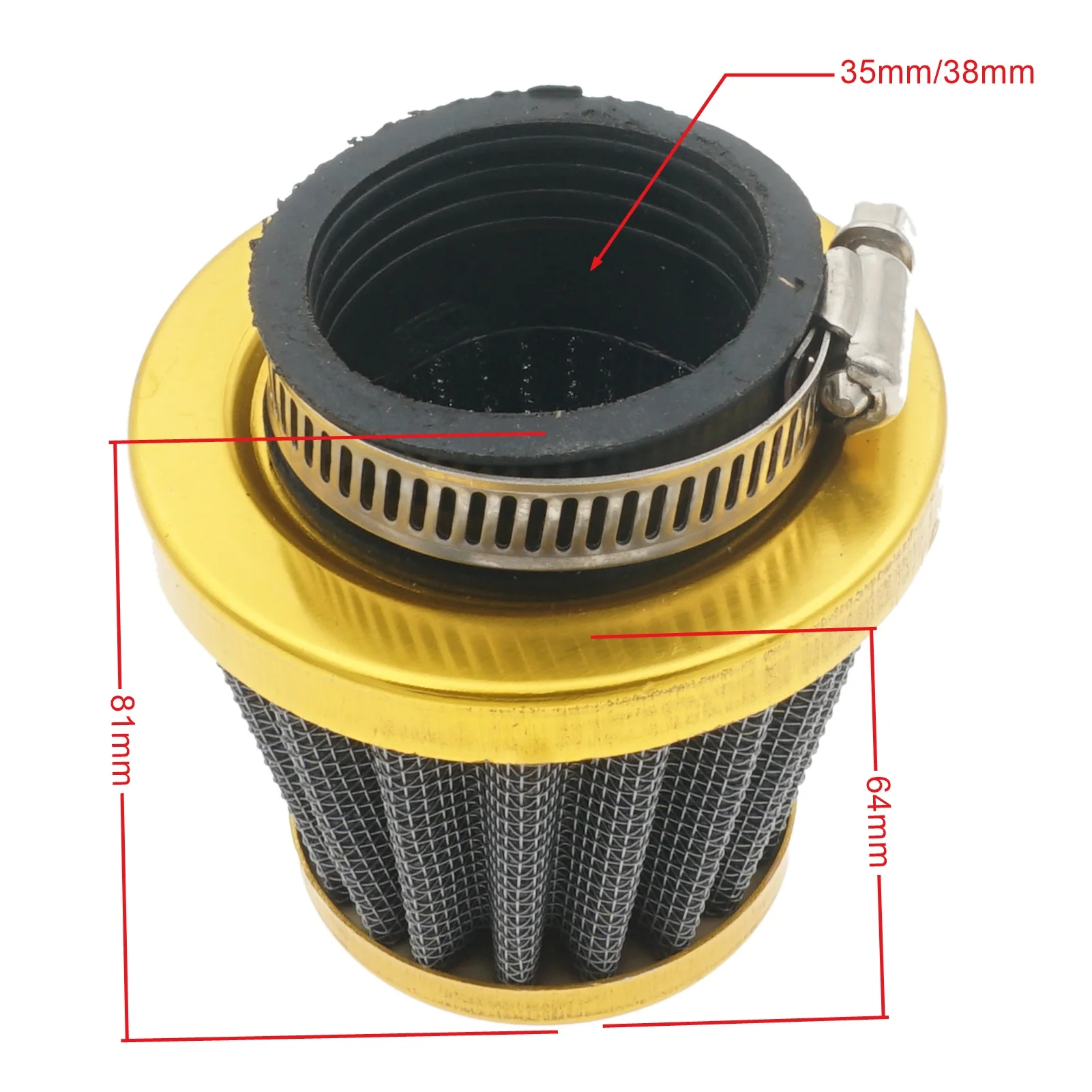 Воздушный фильтр для мотоцикла скутера квадроцикла внедорожника 35 мм/38 мм |