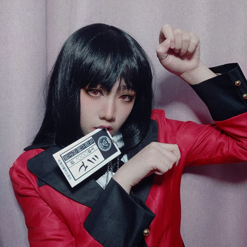 Полный комплект Аниме Косплей Костюм джабами юмеко Igarashi Sayaka Cos школьная форма