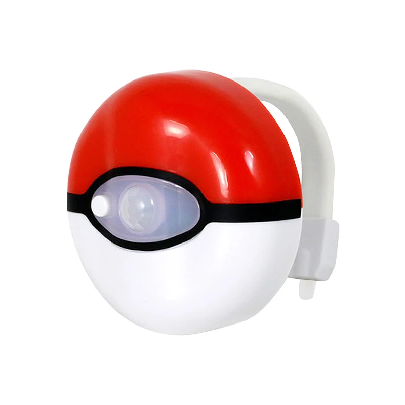 Светодиодный Туалет светильник PIR с присоской движения Сенсор ночника 8 цветов