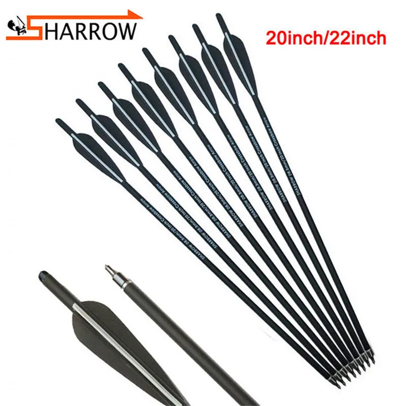 

Стрелы из углеродной резины, 20/22 дюйма, 6 шт.