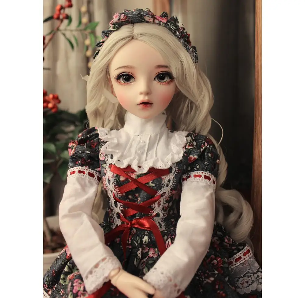 Шарнирная кукла 60 см подарки для девочки с одеждой и поддержкой смены глаз сделай