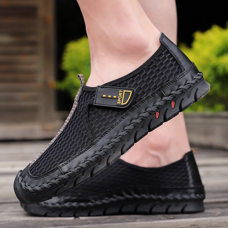 

Sandalias Homens Men Summer Sandals Slip On Sandale De Plage Geta For Luxury Walking Samool Shoes Mens Gladiator Sandalen