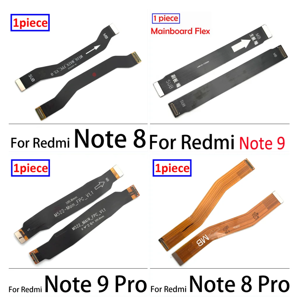 Новинка для Xiaomi Redmi Note 6 7 8 8T 9 K20 Pro 9S 8A Материнская плата подключение ЖК лента