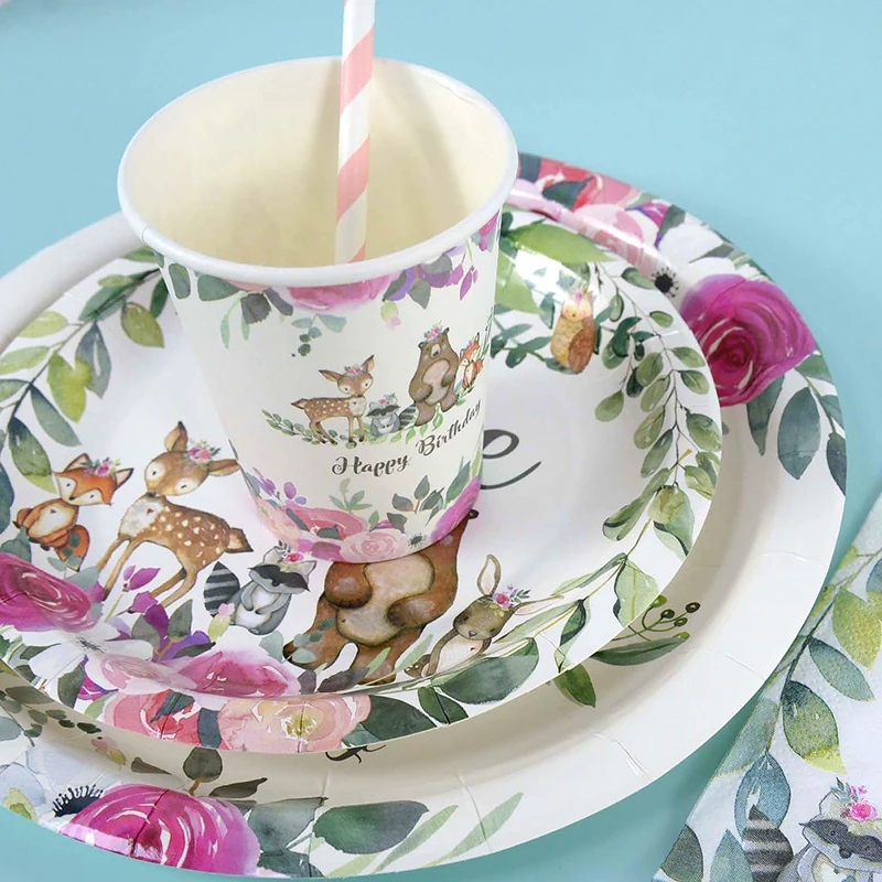 Одноразовая посуда искусственная баннер нож вилка ложка скатерть солома сделай