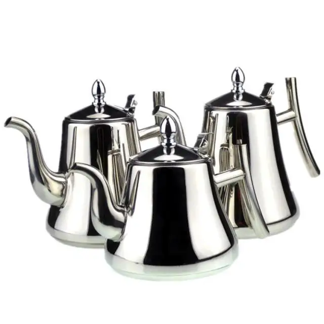 Кофейник из нержавеющей стали Couss Pot с ситечком чайный горшок цветочный