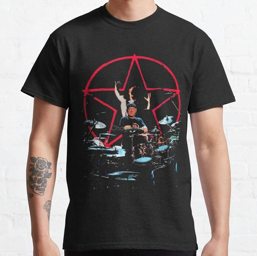 

Men t shirt the star drummer legend 80s Women t-shirts