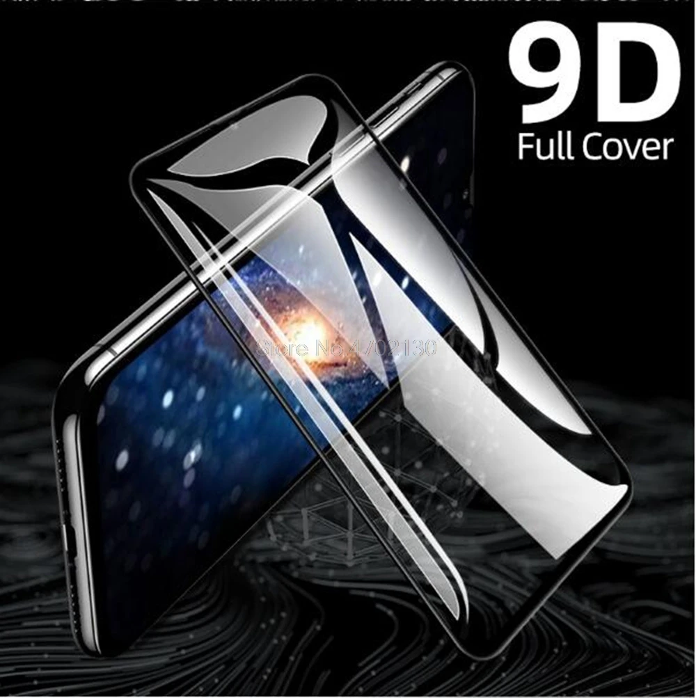 

9D Tempered Glass For Huawei Honor 9A Screen Protector Honor 8X 9 10 Lite 20 Pro 9X 9s 9C 8S 8C 8A 30s Full Cover Glass