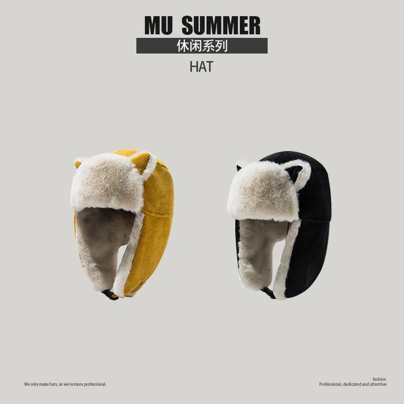 2020 хит продаж Вельветовая зимняя шапка-бомбер для детей Русская Шапка с