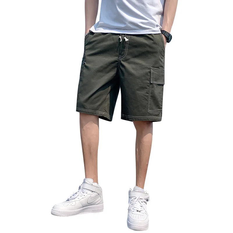 

New Arrival Fashion Shorts Men Summer Casual Denim Loose Suepr Large Beach Elastic Waist Spring And Summer Plus Size M-7XL 8XL