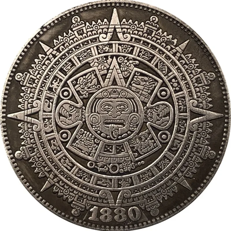 

38MM 1880 American Morgan Wandering Coin Commemorative Collectible Coin Gift Lucky Challenge Coin