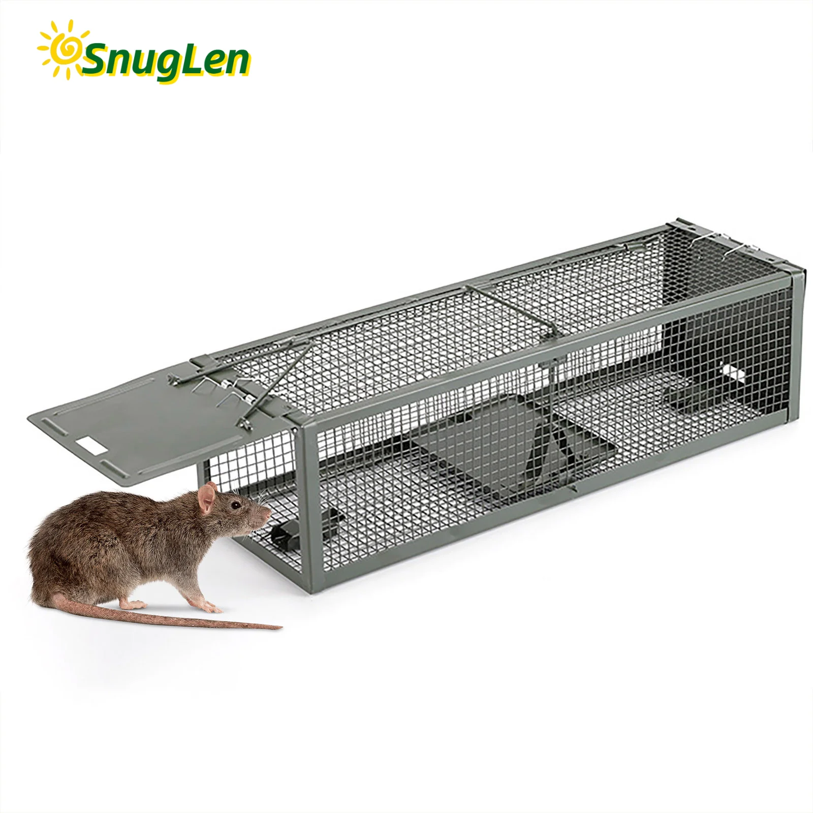 Многоразовые умные крысиные ловушки ловушка для захвата двух входных клеток