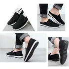 Мужские полуботинки в стиле Старый Пекин, простые тканевые туфли в стиле ретро, повседневные низкие Туфли без шнуровки, дезодорирующая мягкая подошва, легкие туфли без застежки