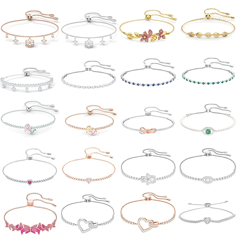 

Swa Christmas gifts for new year 2022 Trends Women's jewelry store austrian crystal Jewelry Woman crystal bracelet