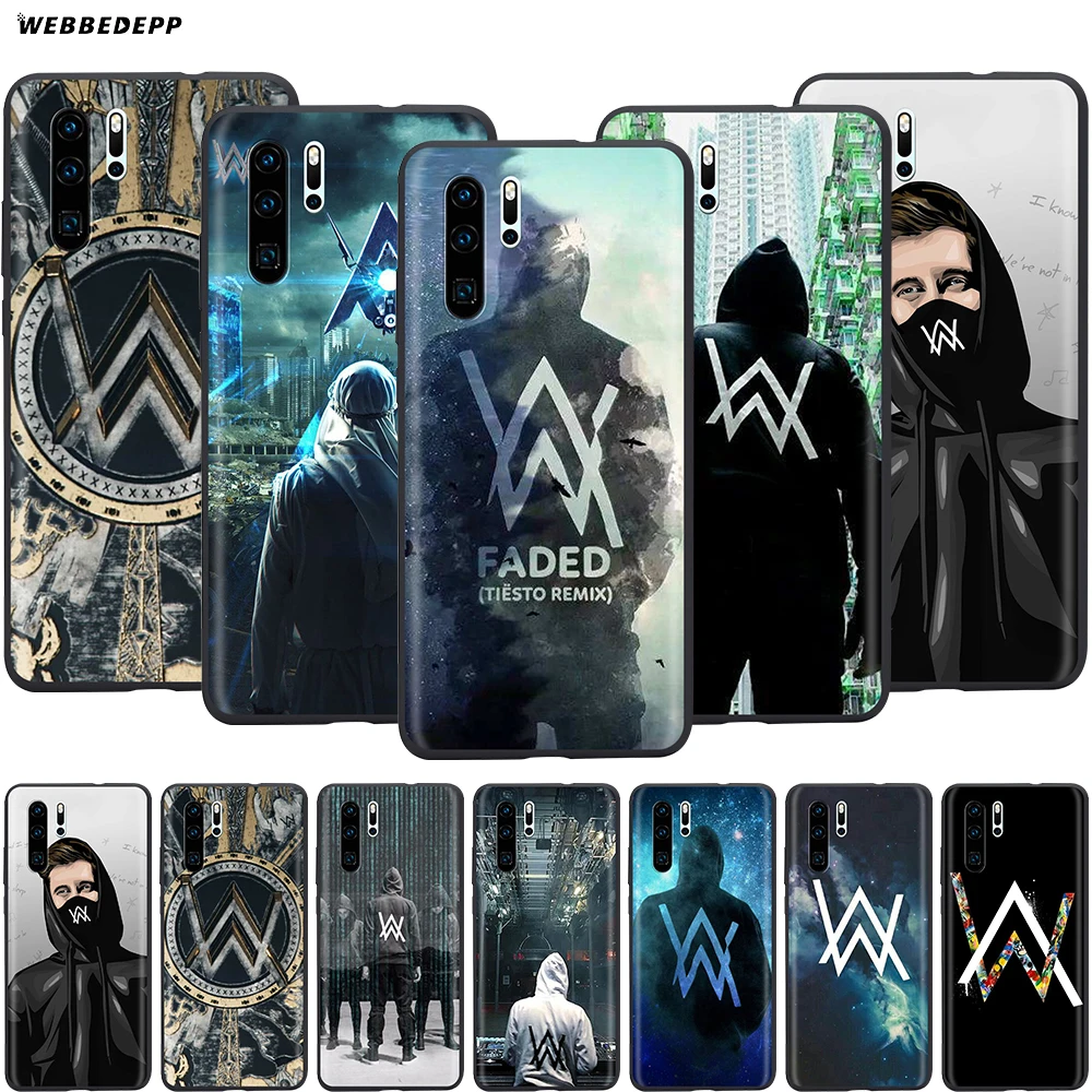 Webbedepp Alan Walker чехол для Huawei Mate 10 20 30 Nova 2i 2 3 3i 4 5i Y5 Y6 Y7 Y9 Pro Lite Prime|Бамперы| |