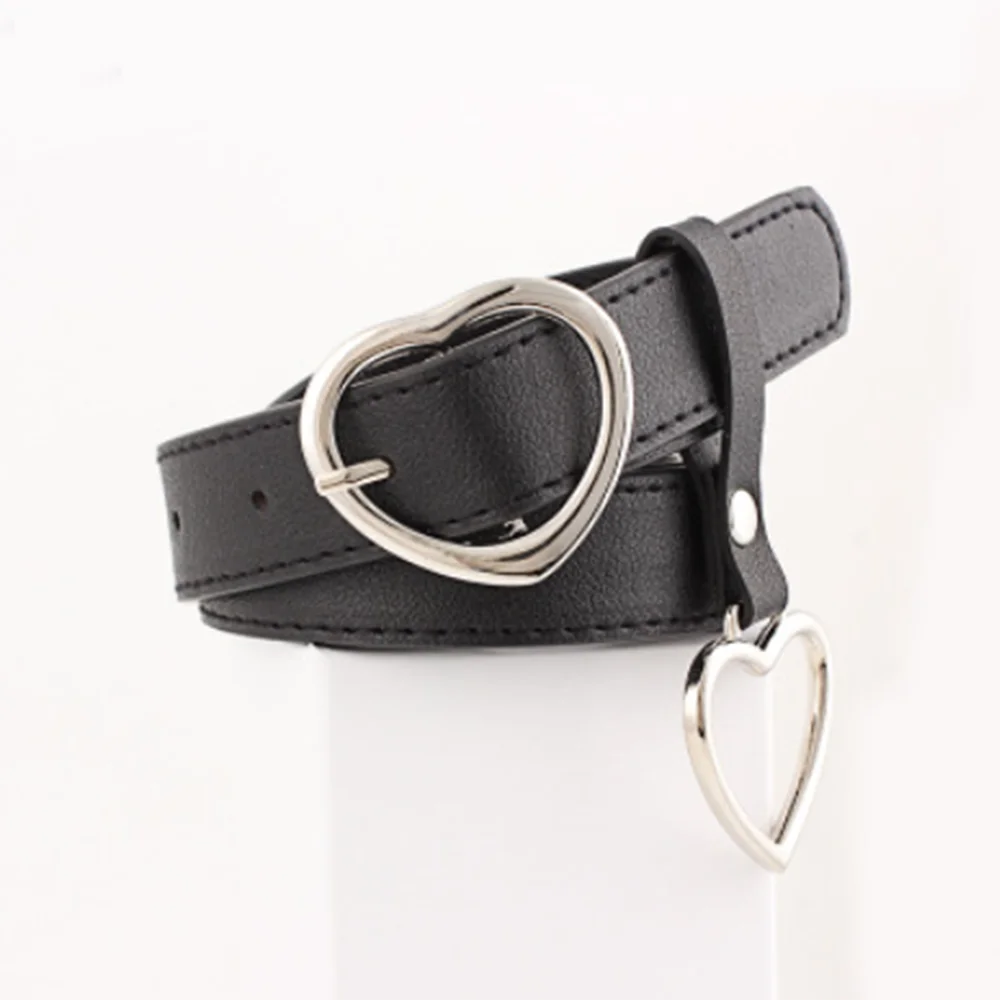 

New Design Heart Pin Buckle Belts Retro Women Wide Rings Waist Belts Jeans Waistband Party Dress Decor Accessories Uniform girls