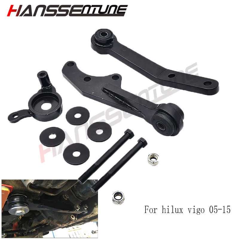 Аксессуары HANSSENTUNE 4WD, передняя подвеска 2-4 дюйма, комплект откидных дисков, Улучшенный угол CV для Hilux Vigo/ Revo 2005 +