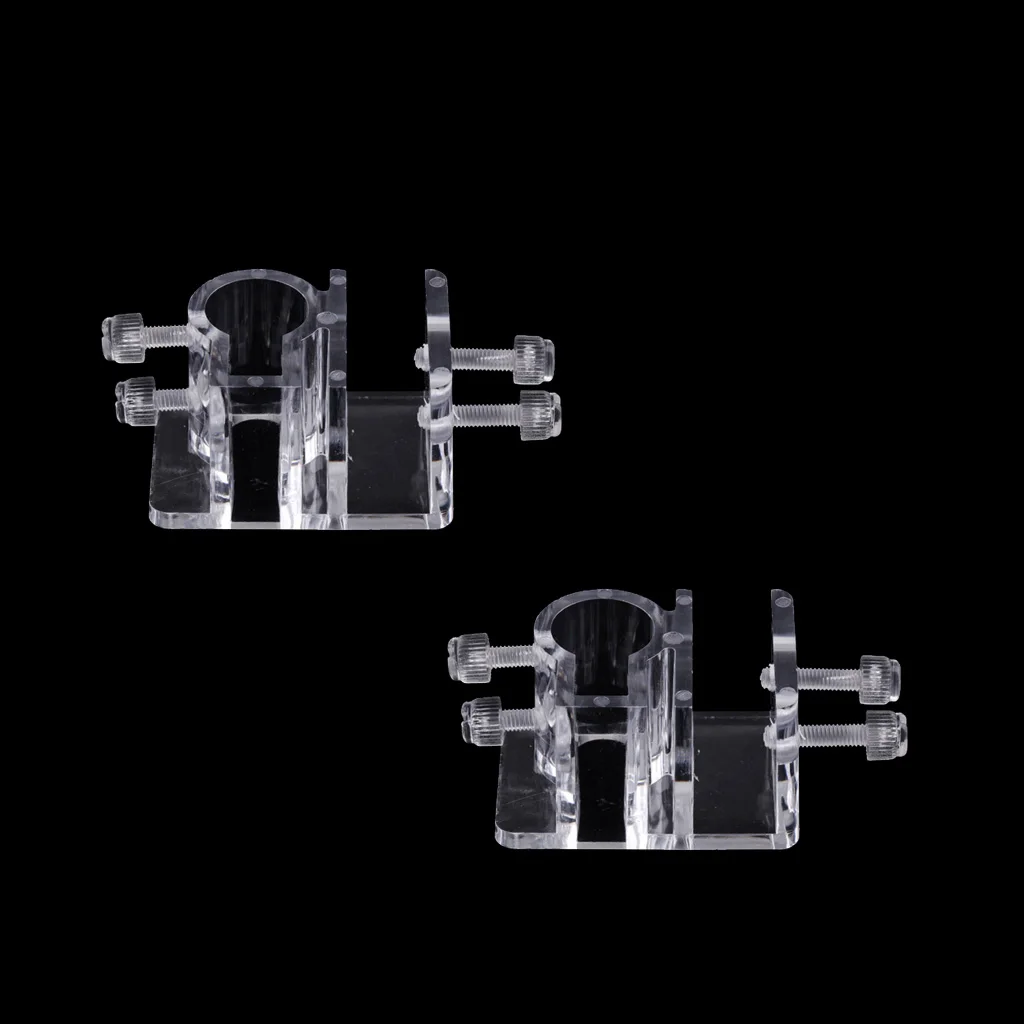 2 шт. аквариум 26 мм Диаметр водопроводная труба Фиксатор Зажим держатель акрил